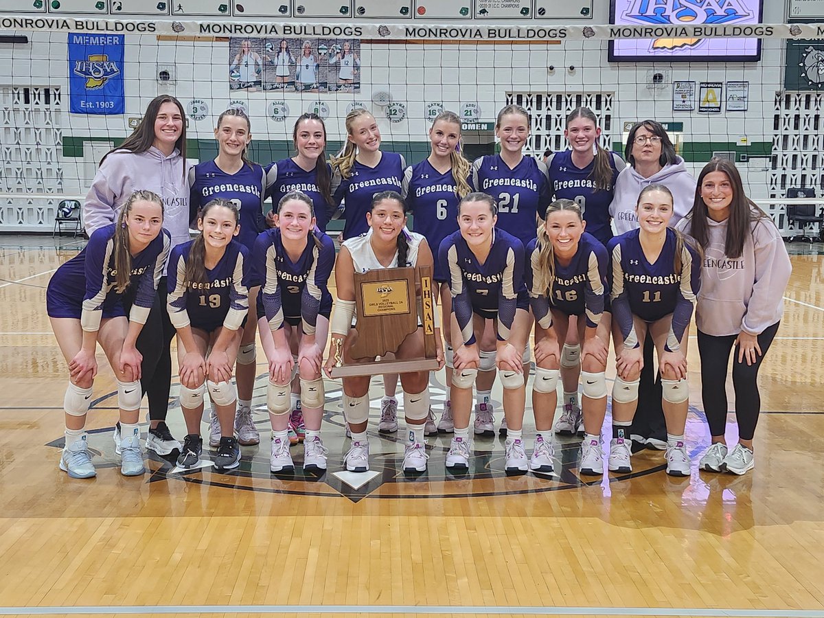 IHSAA Volleyball Class 2A South Monrovia Regional Champions
Greencastle Tiger Cubs
