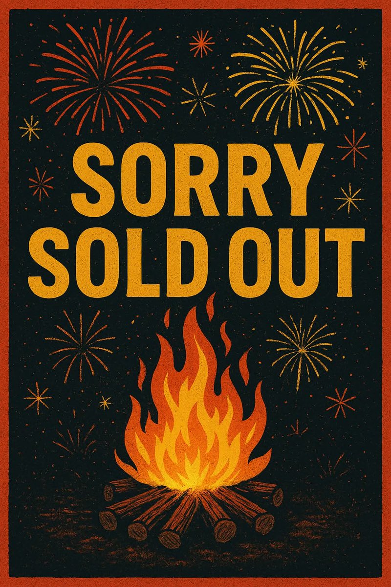 Bonfire tickets are now Sold Out 🔥🔥