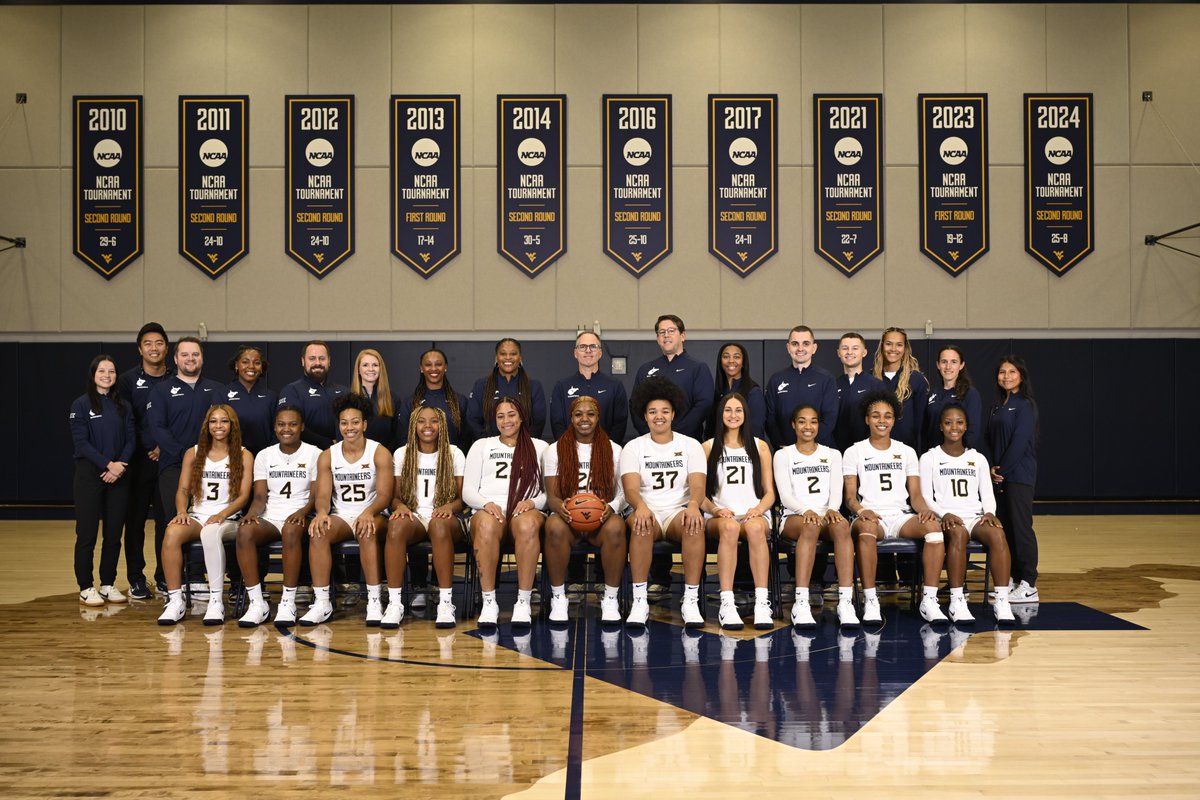 WVUWBB's tweet photo. Your 2025-26 West Virginia Mountaineers 📸

#HailWV https://t.co/qgWrWj5b6c