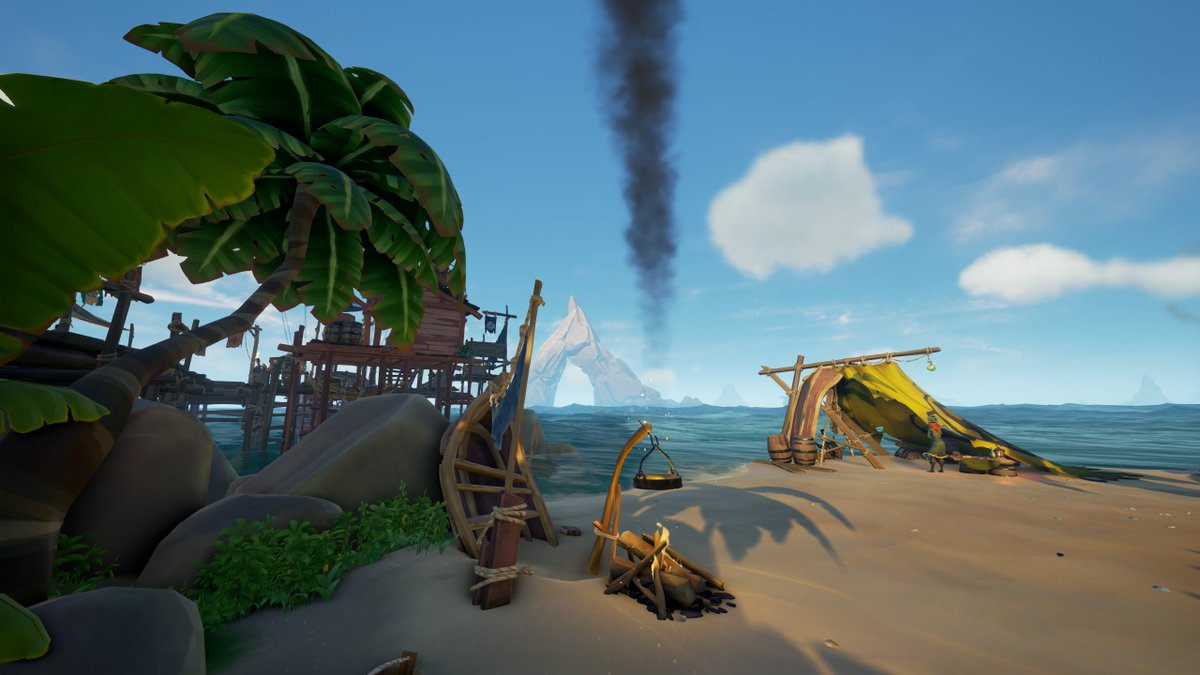 Krymo2910's tweet image. Day 25: Smoke                 
#Photober #ElGatoPub #SeaOfThieves