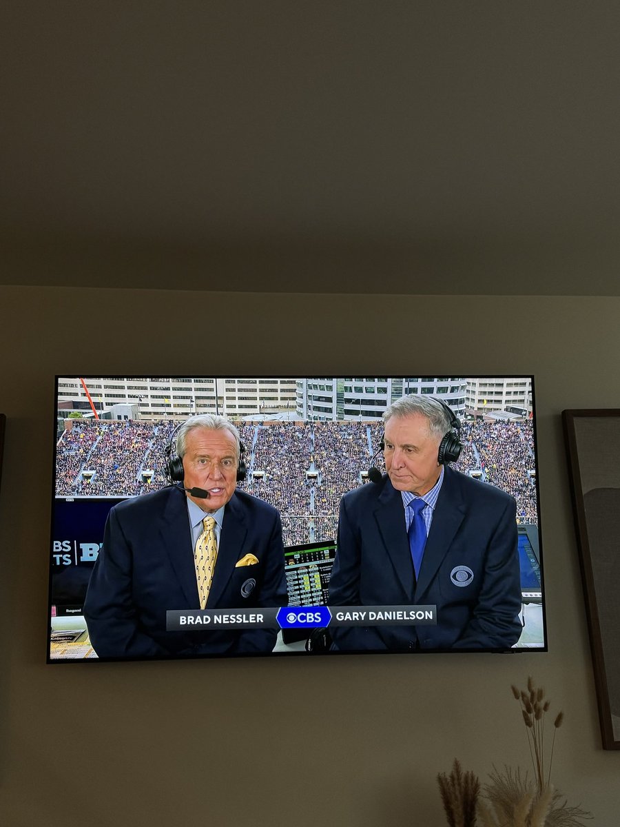 FirstTuddyLock's tweet image. Can anyone tell me why the best announcing tandem in college football is doing Iowa vs Minnesota?