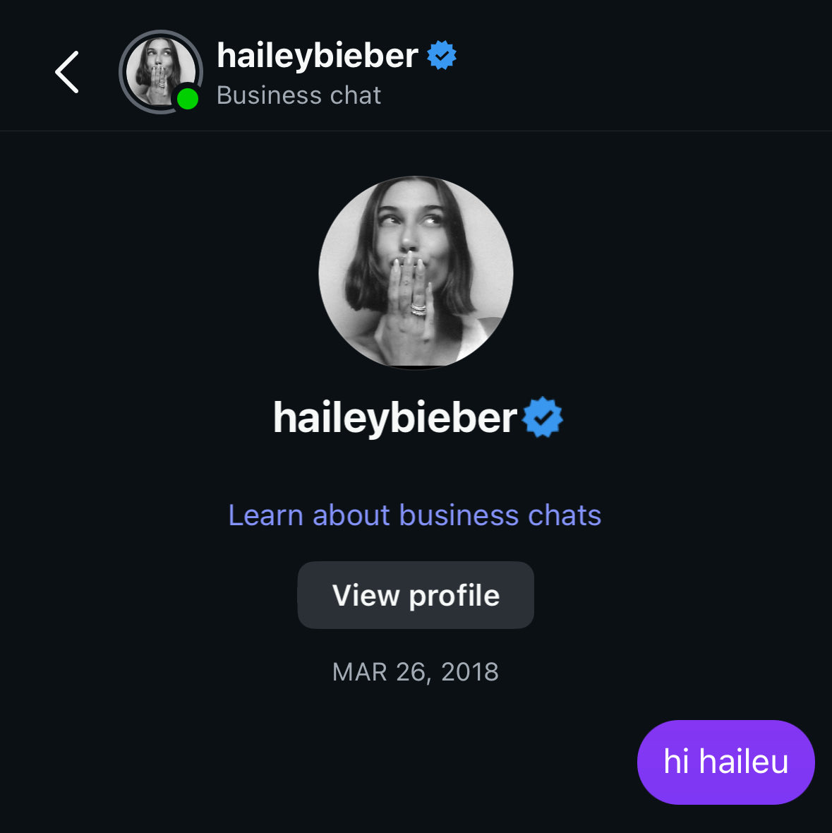 oliviasdocs's tweet image. “hi haileu”