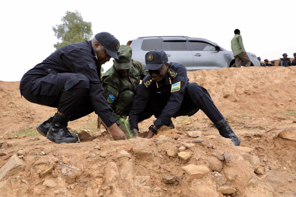 NderaV's tweet photo. Uyumunsi Taliki 25/10/2025 Mumurenge Wa Ndera, Urubyiruko Rwabakorerabushake Dufatanyije N'inzego zumutekano Nabaturage Twabyukiye mumuganda Wo gutera ibiti, Aho Twateye ibiti bigera ku 10,000 Murwego Rwo kubungabunga ibidukikije no kugira Kigali ikeye @CityofKigali @Rwandapolice https://t.co/HumWY69P1M