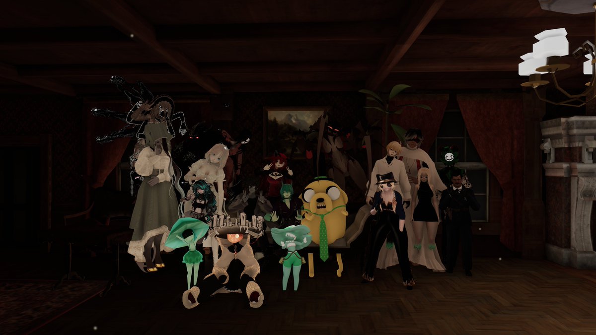 SolistarVR's tweet image. "The Buckley Home" Haunted house with live scare actors orchestrated by the Narratrix Group! Super talented actors It was amazing. #vrc #vrchat #virtualreality #spookality2025