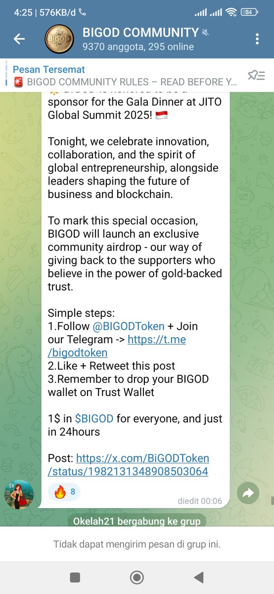 Bubun0298's tweet photo. @BiGODToken Done @BiGODToken 

0xa7fbcd7cec7b61915aaf0390248f0b9d58558dce https://t.co/4sO1Cc3rtk