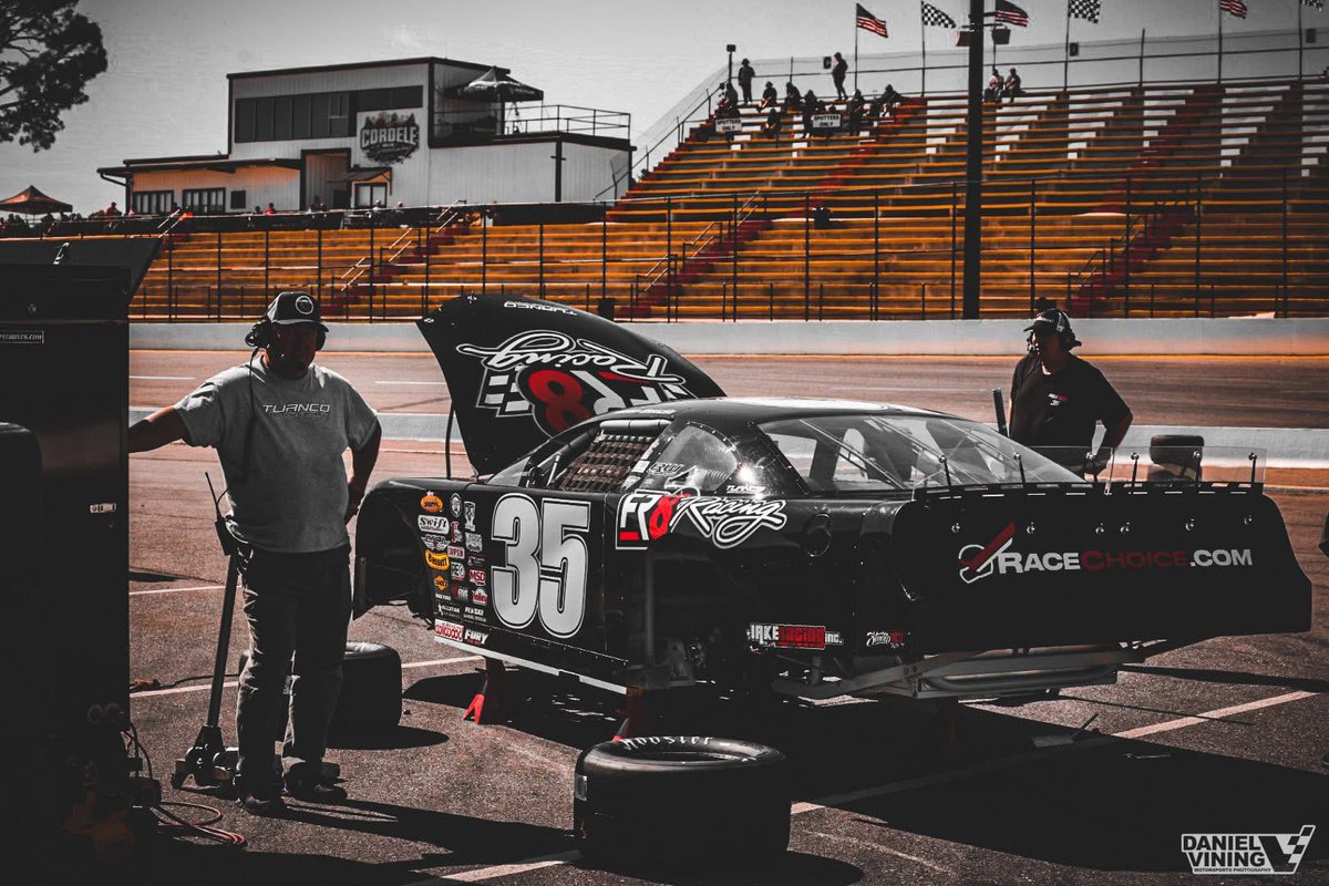 It’s the World Crown 300 today at Cordele Motor Speedway! Behind the wheel of our FR8 Racing no. 35 is <a href="/JakeGarcia35/">Jake Garcia</a> after running last night in the NASCAR CRAFTSMAN Truck Series event at Martinsville Speedway. 

Qualified 15th

📺  Watch the LIVE on <a href="/RacingAmerica/">Racing America</a>