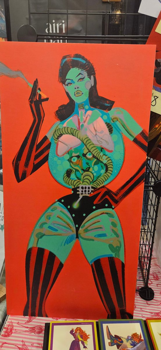 p0cketpainter's tweet image. Went to #Lightbox with @lazybee_art the other day!