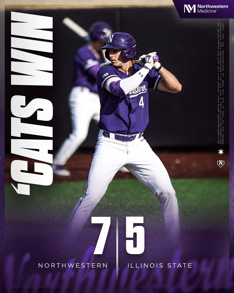 Northwestern Baseball tweet media