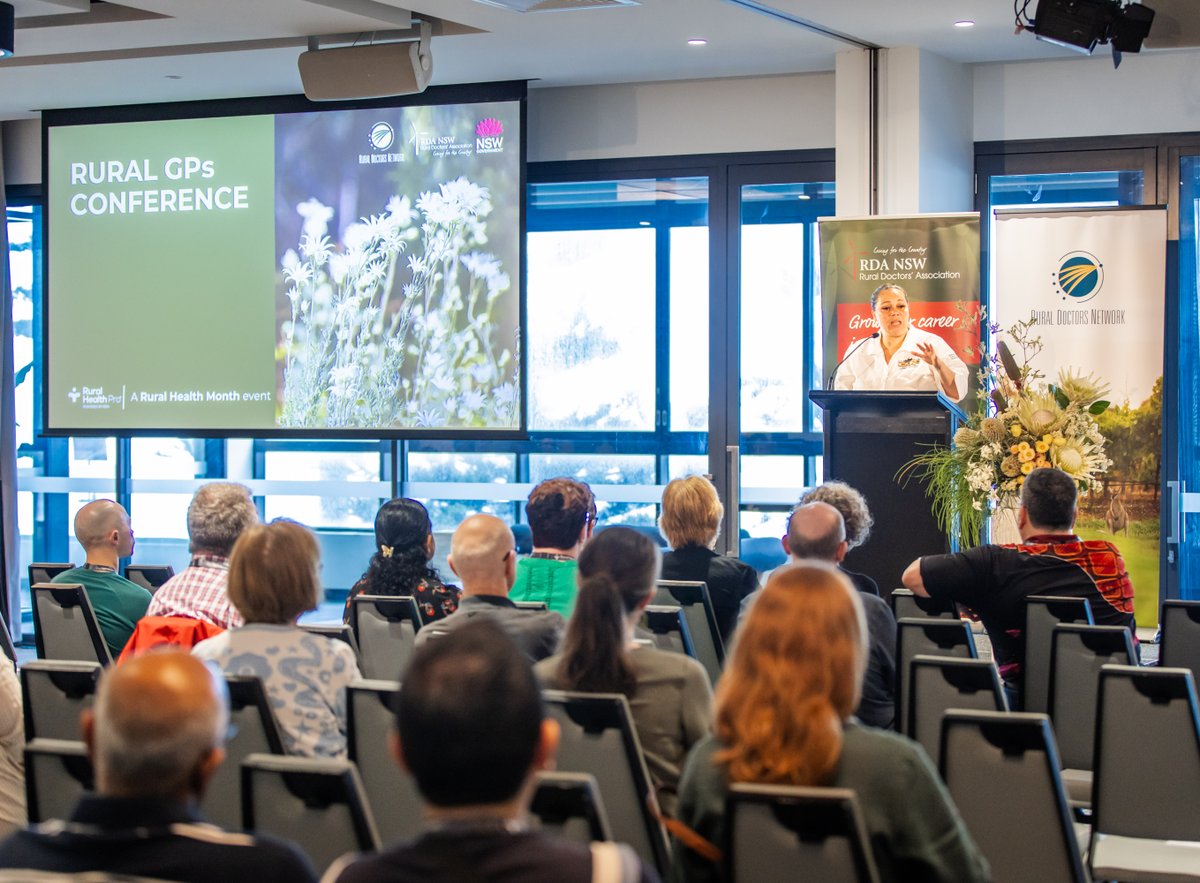 RDN and the Rural Doctors' Association of NSW, supported by the NSW Ministry of Health, invite you to join us for the Rural GPs Conference this November. 🩺👩‍⚕️

Register now: loom.ly/c8kS0lI

This year’s program delivers clinical and non-clinical content tailored to rural