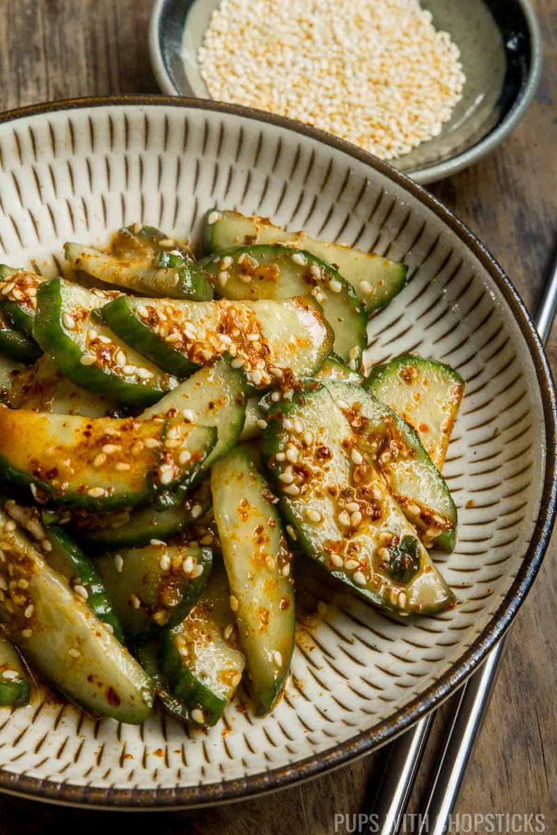 pupschopsticks's tweet photo. Easy Korean Cucumber Salad (Oi Muchim)
Recipe: https://t.co/NQb2Z2Zr5Q
#foodie #Nomnom #asianrecipes #asianfood https://t.co/ZvW52PXW7r