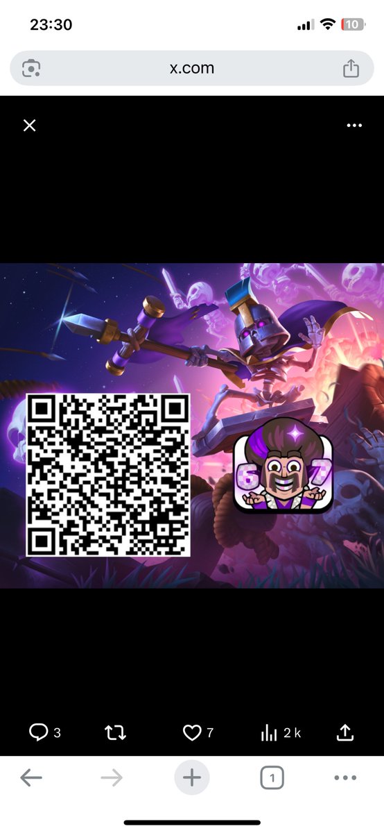 MaximeVjx's tweet photo. @ClashRoyaleFR vous jouez à quoi Mgl remettez l’emote https://t.co/J5ezXA4KI1