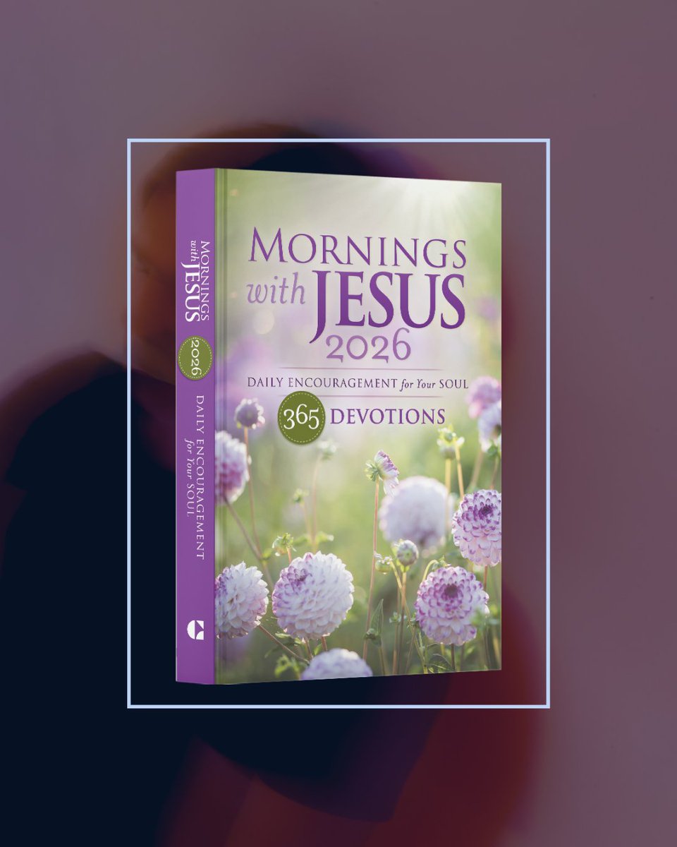 Guideposts's tweet image. Feeling anxious? Take a deep breath and spend a few Mornings with Jesus. ☀️
Each devotion offers a quiet reminder that you’re never facing the day alone. Get started here: guideposts.org/shop/product/m…
#FaithReads #MorningsWithJesus #PeaceInHisPresence #GuidepostsBooks