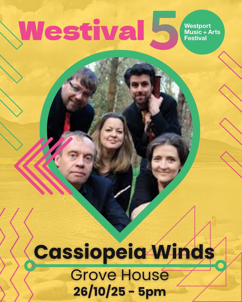 Cassiopeia Winds head west for <a href="/westival/">westival</a>  in association with Westport Festival of Chamber Music <a href="/WestpFCM/">W.portFestChamberMus</a> 
westival.ie/products/cassi…