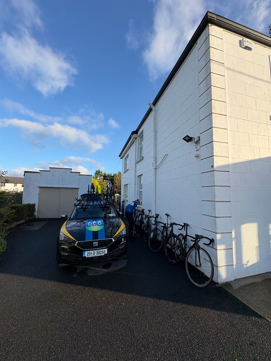 Day 1 of the 2026 season today. Training camp in Tubbercurry for some of our riders, joined by <a href="/ronanmclaughlin/">Ronan Mc Laughlin</a>. Building towards a successful year for the team. 

N.B. no feeds were given from the car 😉