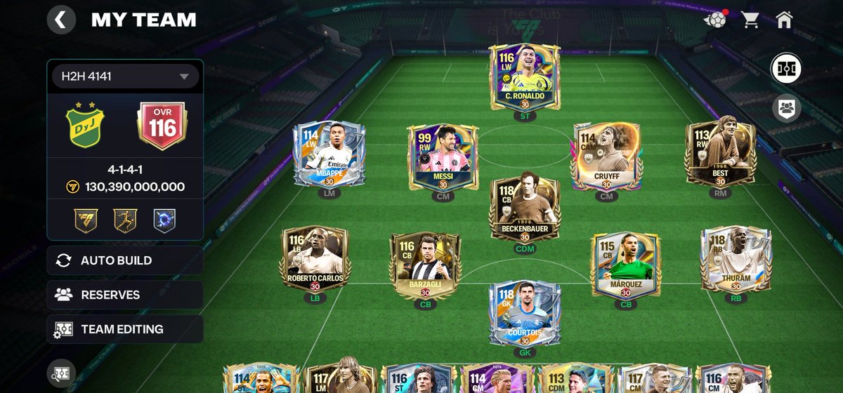 New H2H team to use for this season