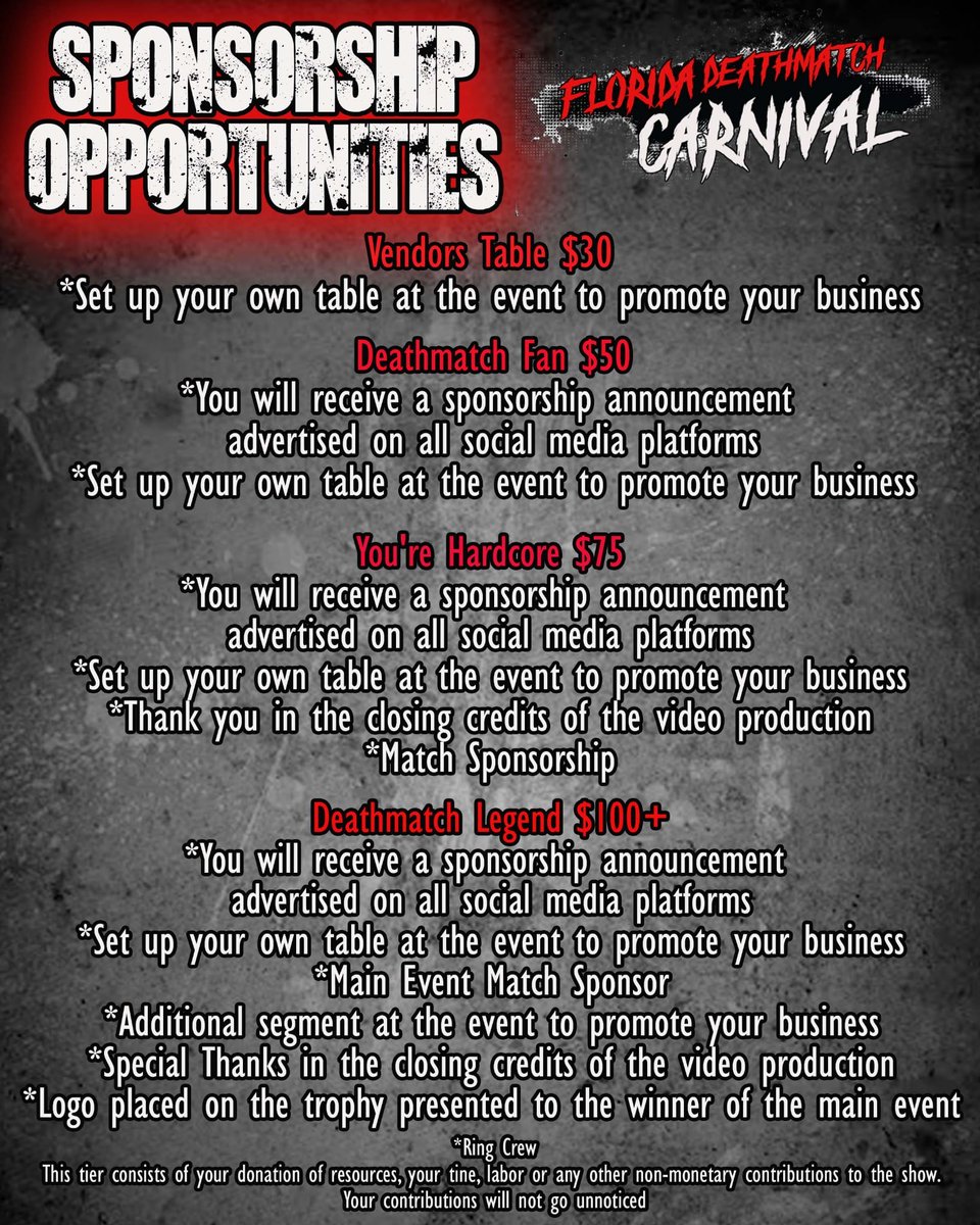 Deathmatch Carnival tweet media