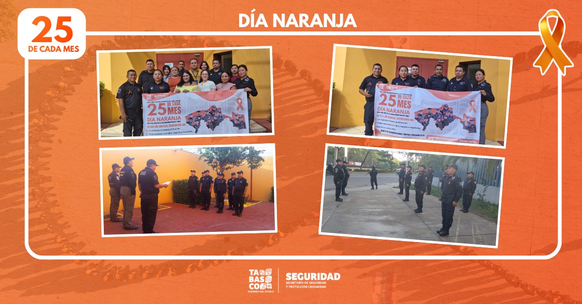 La SSPC Tabasco Conmemora el Día Naranja con Actividades de Sensibilización y Prevención con su personal 
 
facebook.com/share/p/1Fj2Mh…