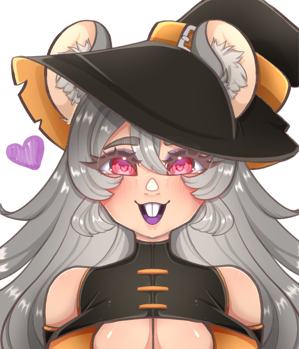 StrawBee_Milk's tweet image. did a quick sketch render for #BooTheART 
ur design is so cute i couldn’t resist!!