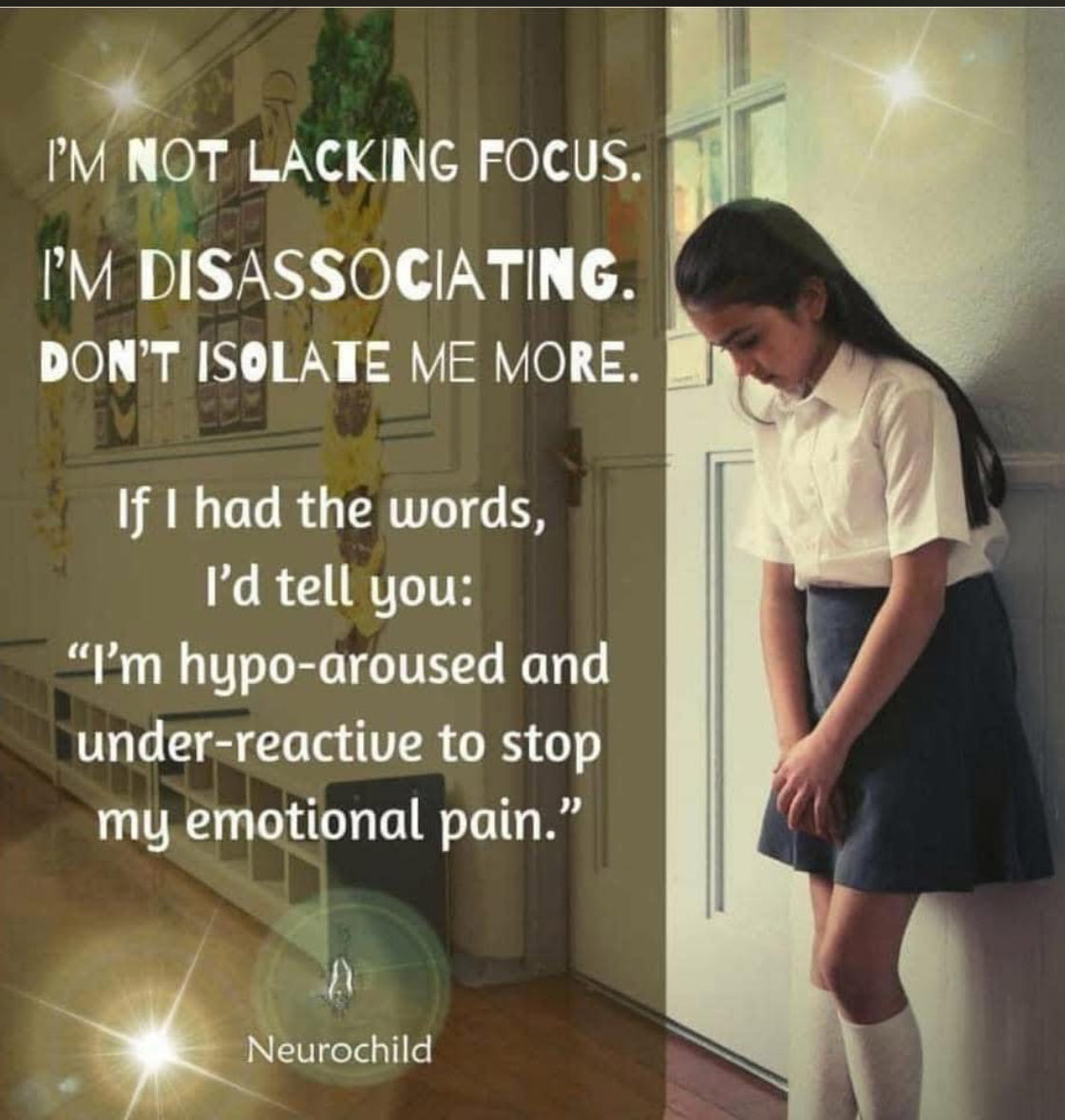 desautels_phd's tweet image. We see this with so many students who seem to disappear! They need us to see them! To validate! Connection is critical! #school #educators #education