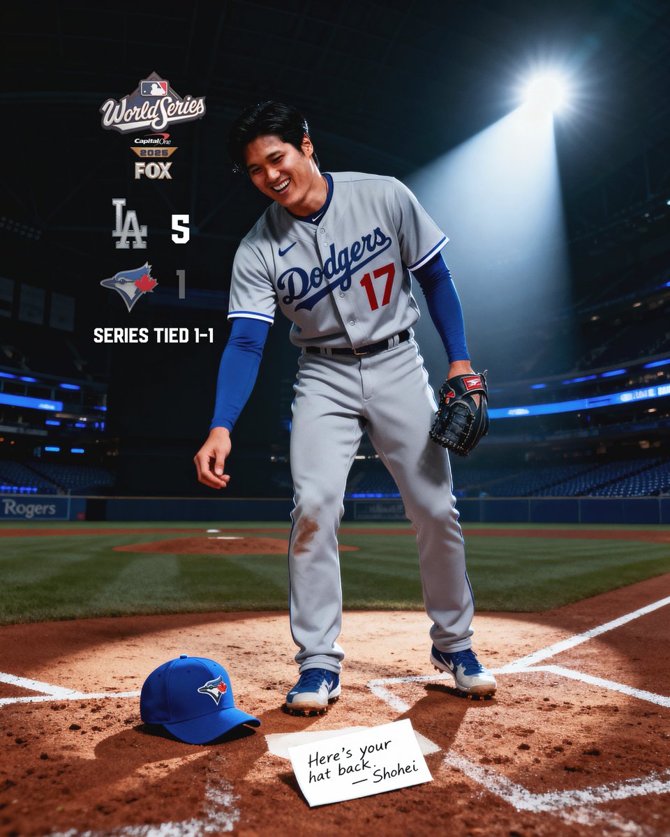 The Dodgers even the series as the Fall Classic shifts back to Los Angeles 