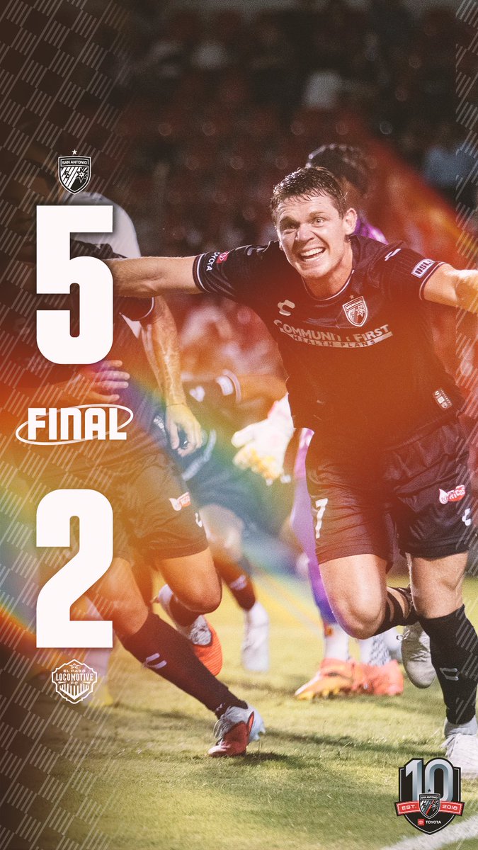SAFC WINS 😤

Five goals secures us a win and a spot in the <a href="/USLChampionship/">USL Championship</a> playoffs 🙌🏼

#Defend210 ❤️🖤