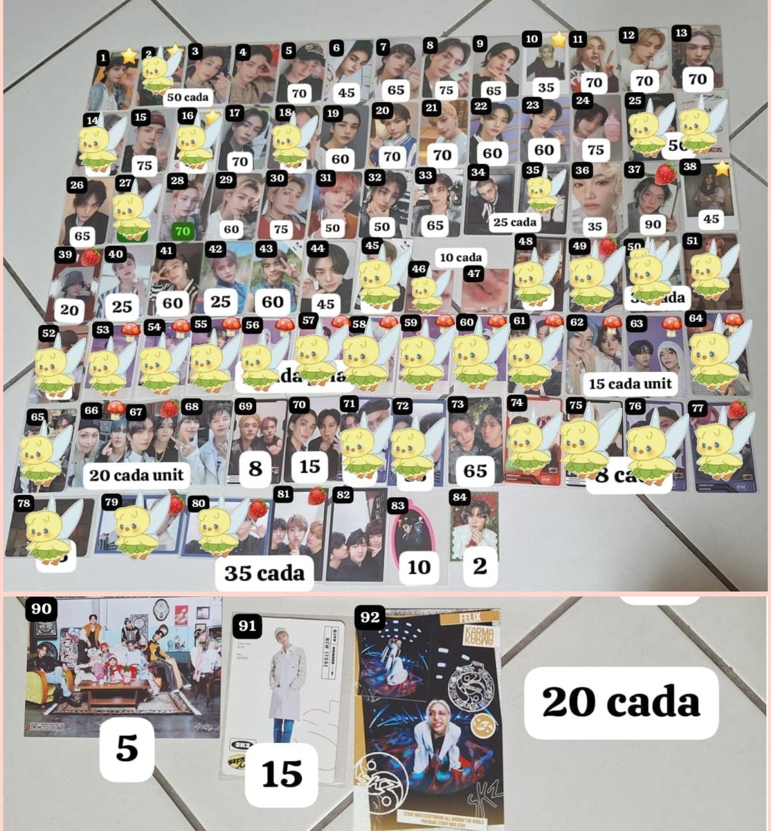 ★ Ceg Nacional HyunLixies★

★ Valor + fretes + taxa de embalagem 
☆ ❌Sensitive Buyer❌
♧Marcados com 🍓 só saem com +2 🍄 ou +1 ⭐
★ Pagamento até dia 07/11!
☆ Precisa sair todos!
★ Desistência apenas com repasse de vaga após pagamento
☆ termos: lixiehwanji.carrd.co