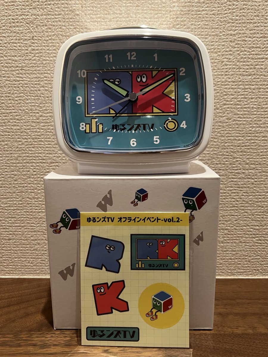 w-inds. ゆるンズTV ボイス入り目覚まし時計 みかりん