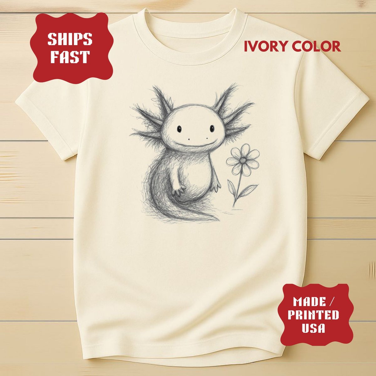 rodpashop's tweet image. Cute Axolotl Flower Shirt – Kawaii Nature Tee | Whimsical Cottagecore Aesthetic Top
#AxolotlLove #KawaiiStyle #CottagecoreVibes #CuteCreature #NatureAesthetic
rodpadistinctive.etsy.com/listing/439276…