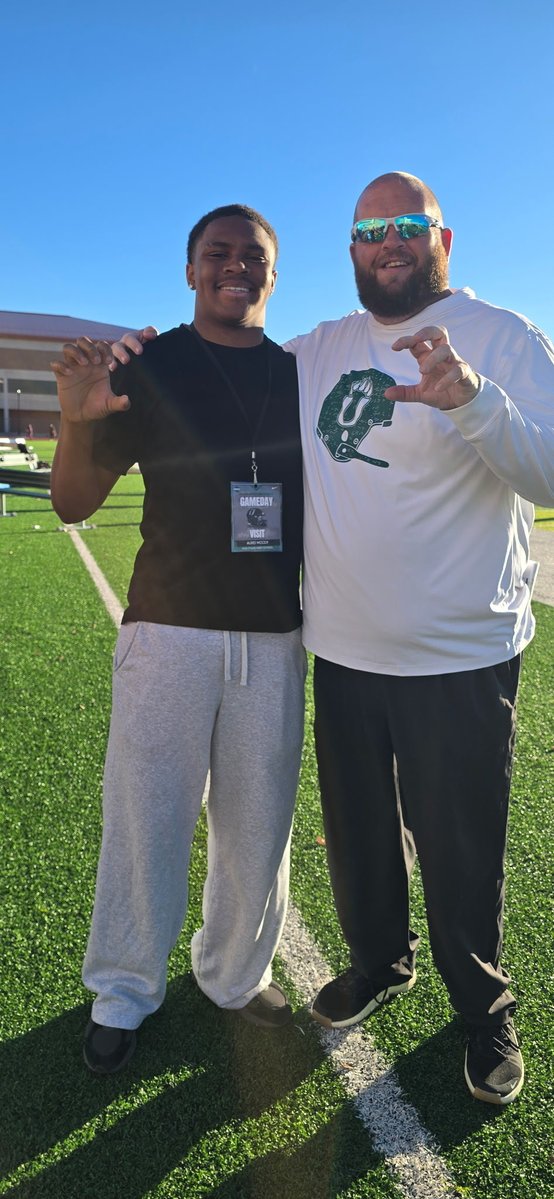 Great visit! The staff was awesome great  thanks <a href="/coacholney/">Coach Nic Olney</a> and <a href="/asugrizzliesfb/">Adams State Football</a>