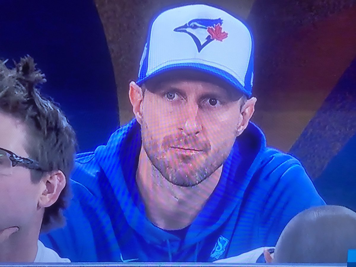 On the one hand, the Jays were lackluster in game 2. 

On the other hand, this homicidal maniac takes the mound for us in game 3. #WANTITALL