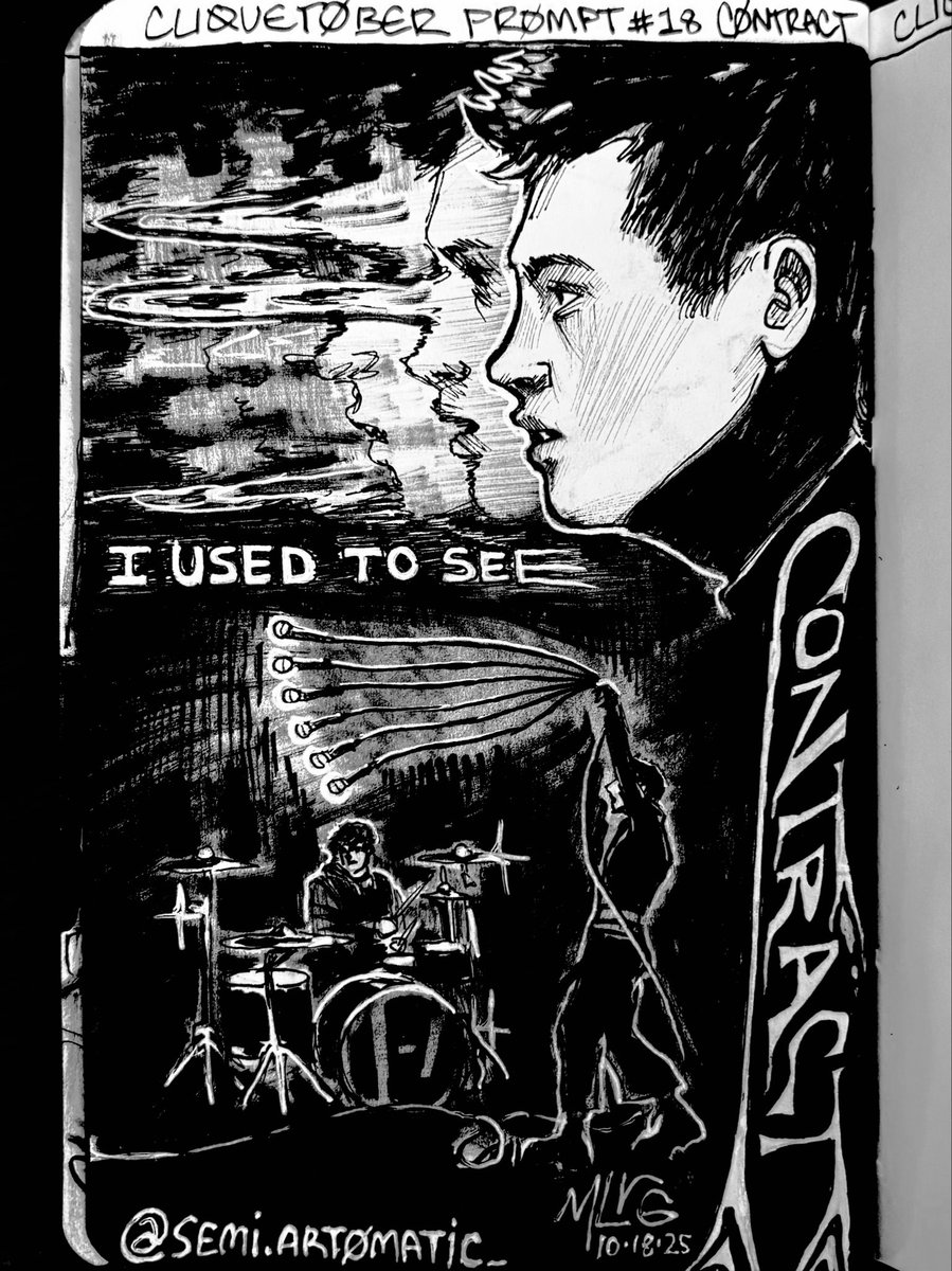𝕮𝖑𝖎𝖖𝖚𝖊𝖙𝖔𝖇𝖊𝖗 𝟐𝟎𝟐𝟓 ! prompt 18 : CONTRACT
#artbythecliquetober #cliquetober2025 #ink #twentyonepilots #cliqueart