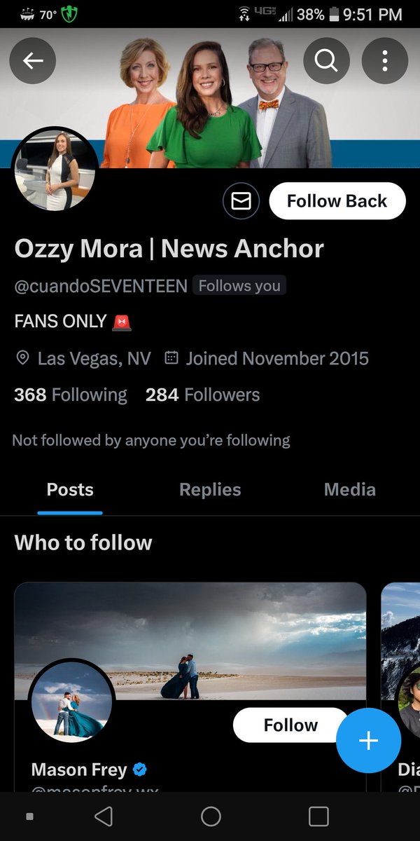 They just don't learn, do they <a href="/ozzy_mora/">Ozzy Mora | News Anchor</a> 🙄 Already blocked/reported.