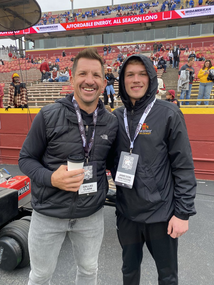 Jameson94144511's tweet image. Huge thanks to @CycloneFB for having me today! Great experience!!

@DerekHoodjer @TrentSlattenow @CoachKelley52 @ISUMattCampbell