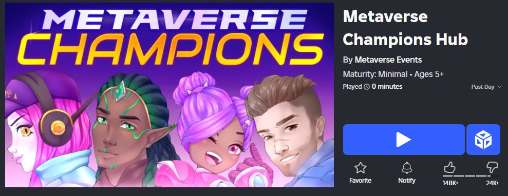 can we as the roblox community give more attention to the characters from the metaverse champions event

 it wasnt that bad and the characters are kinda creative idk they are kinda cool can we pls