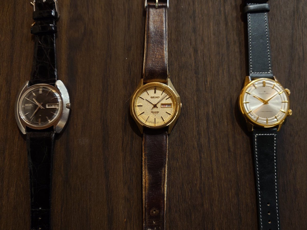 古時計 ✨ Restocked: Vintage Mini tanks. Classic frames, steel