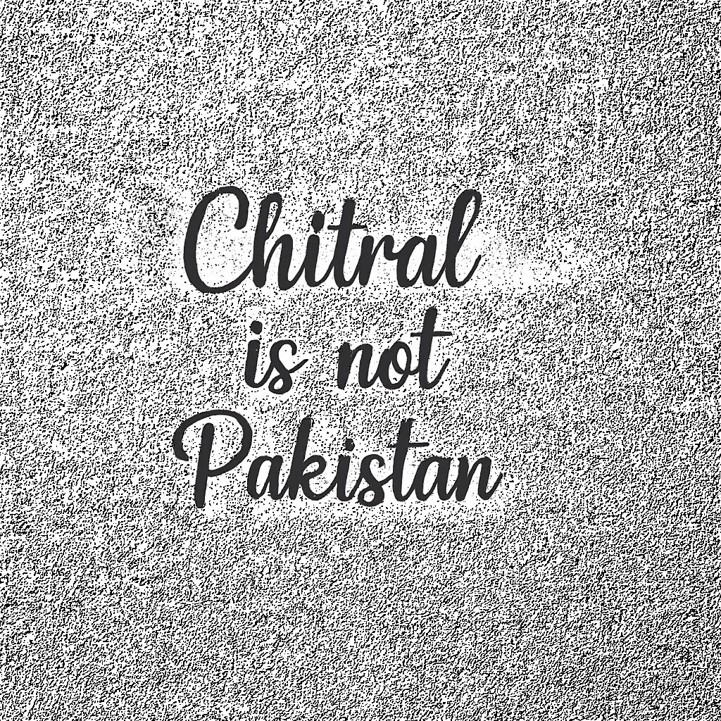 چترال، پاکستان نه دی.