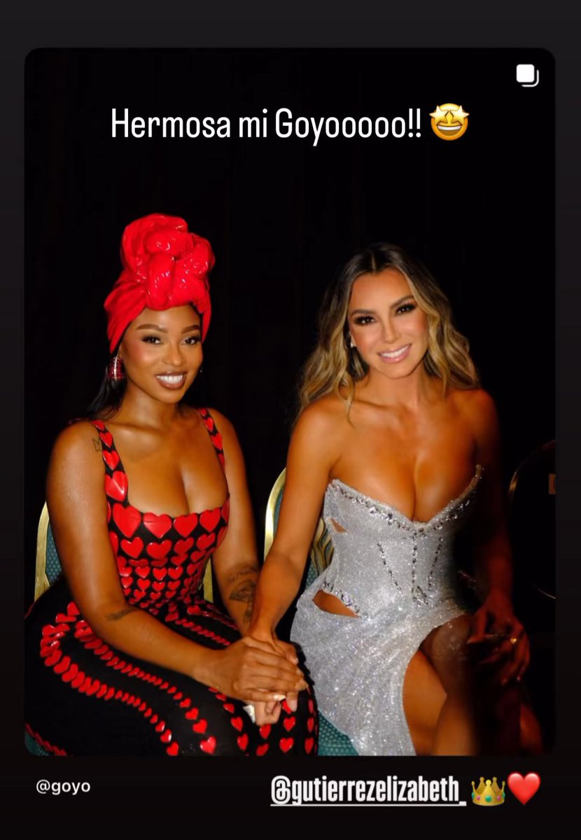 IGstory <a href="/Elygutierrez19/">Elizabeth Gutierrez</a>
#gutierrezelizabeth_ #ElizabethGutiérrez #PremiosBillboard2025
