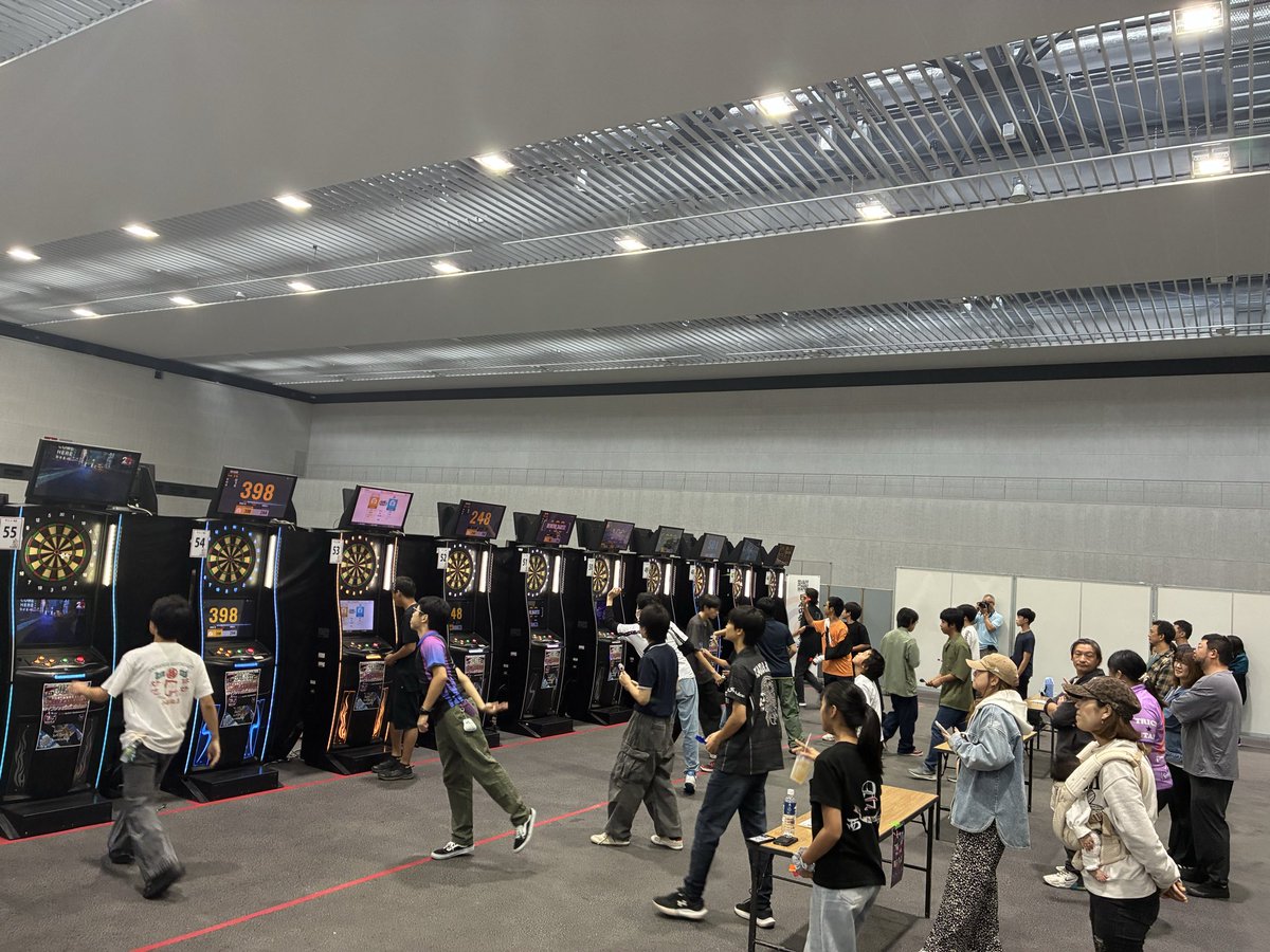 ラウンドロビンスタートしました！
応援お願いいたします！
#スポーツダーツ