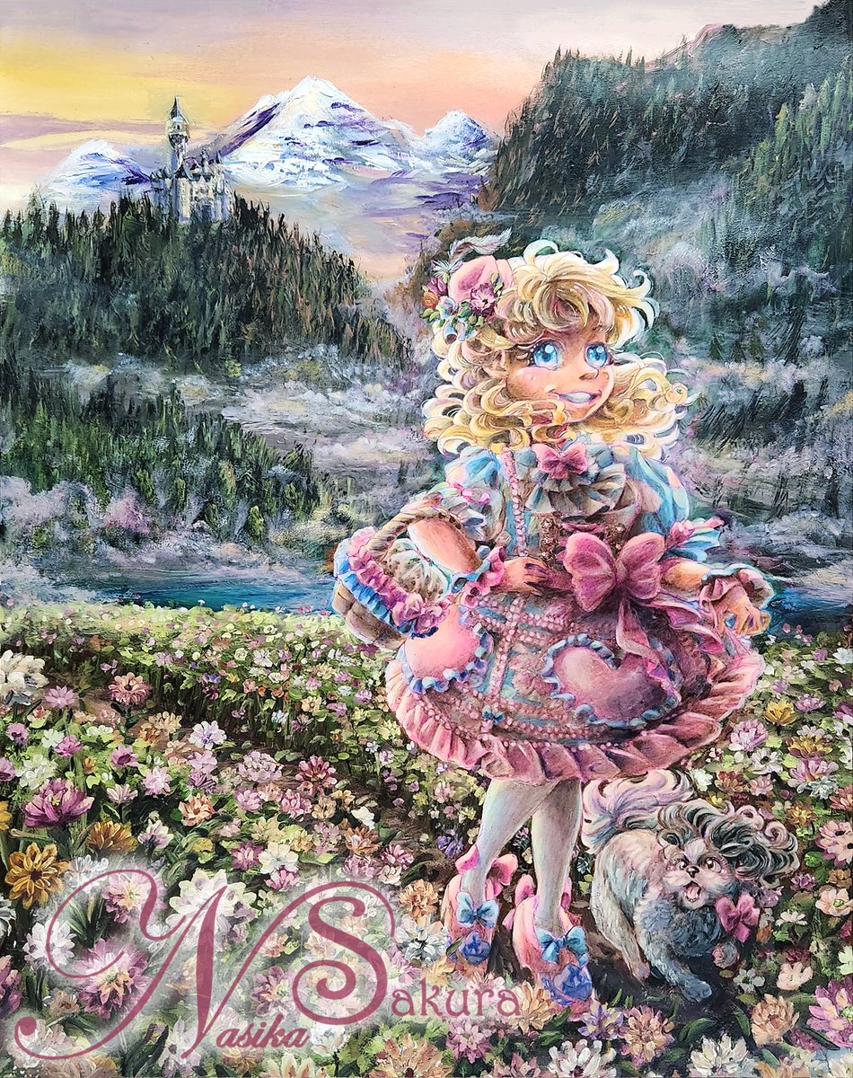 NasikaSakura's tweet image. Tribute to My Grandma.

🎥 Watch the YT timelapse/ speedpaint here: tinyurl.com/4yfyt32n 

📌 Check the pinned comment for my description.

#speedpaint #timelapsedrawing #animeart #memorialart #funeraryart #neuschwansteincastle #flowerspainting #petportrait #egl #dirndl