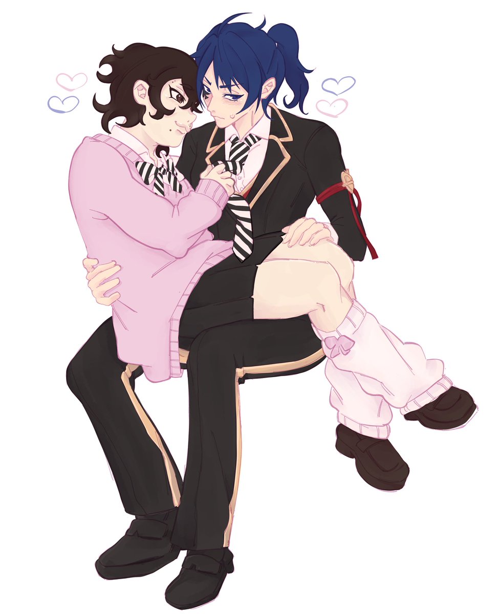 husbandoazul's tweet image. Yumeship comm for @hopeful_heartt lol my first comm ever this was 50 bucks if anyone else wants one I guess hey now