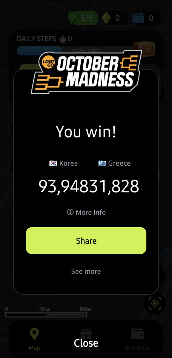 I helped 🇰🇷 Korea win the latest LootGO October Madness round!  It's not too late to join 🇰🇷 Korea to win October Madness!  Use invite code: korea and join today! 
<a href="/lootgo_official/">LootGO (mainnet arc)</a>