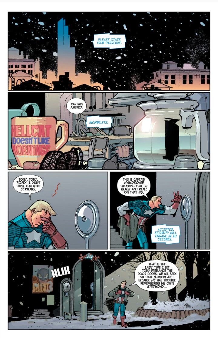 “Captain Handsome” #stevetony #stony