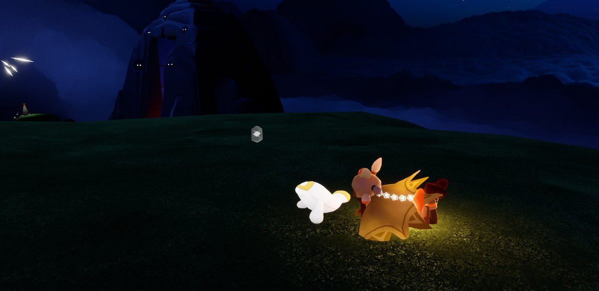 寝落ちしたフレさんを激写しようとしたら消えてしまった🤣
#Sky星を紡ぐ子どもたち