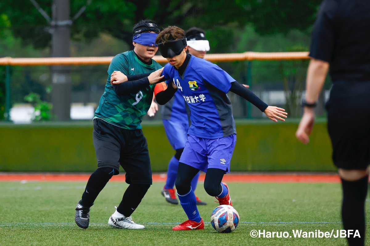 🎉第23回 #アクサ #ブレイブカップ #ブラインドサッカー日本選手権 予選ラウンド（葛飾）2日目！⚽️🔥（小雨実施）
「倒されても、倒されても、前を向く。絆、勇気、信念。さあ、頂点へ。』