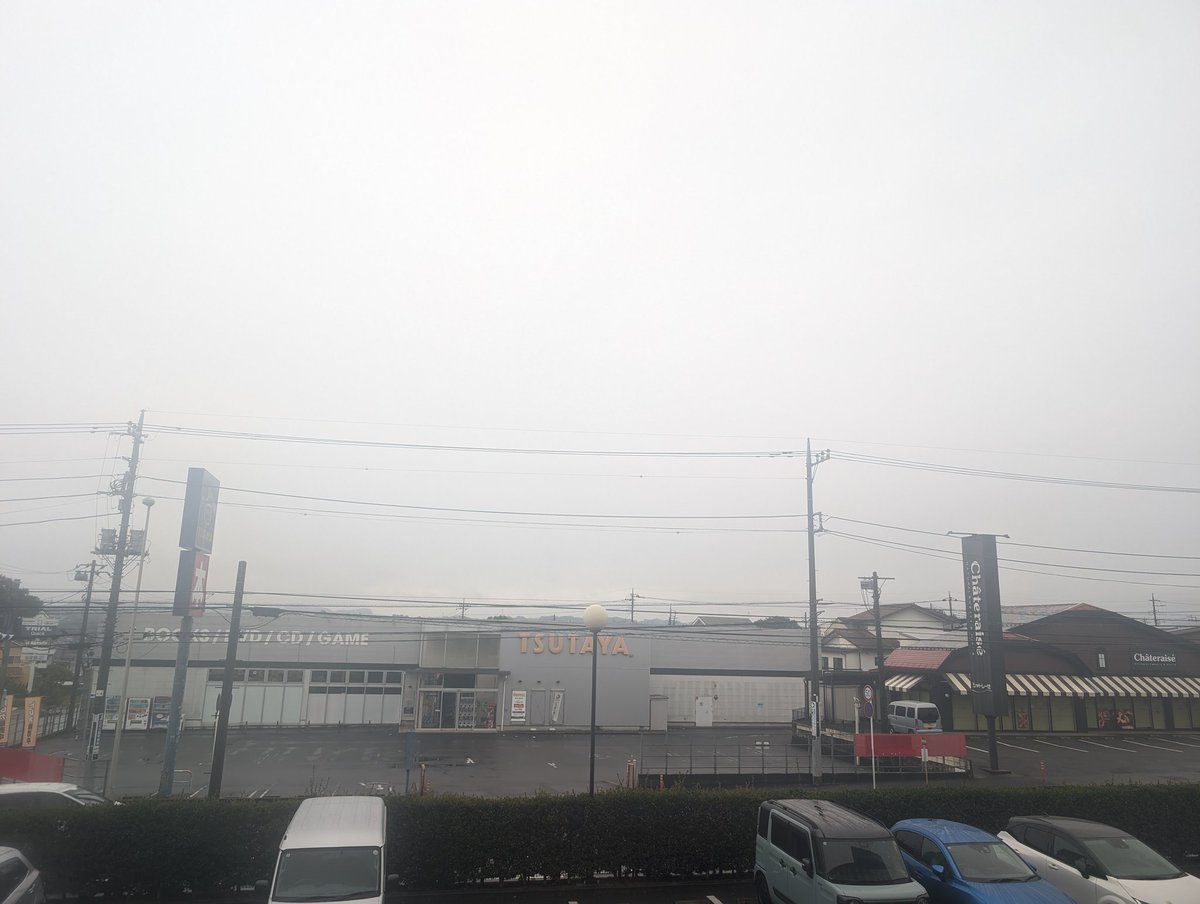 群馬は雨だす🍬