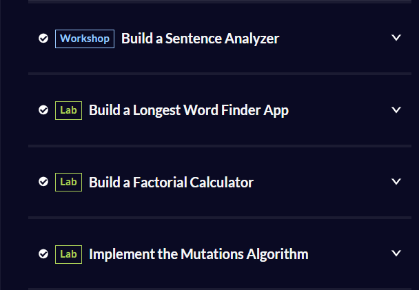 prlemayian's tweet image. Some mini-projects I built && areas they covered:
> Sentence Analyzer – string manipulation, loops, and functions.
> Longest Word Finder – array iteration practice.
> Factorial Calculator – working with loops and functions.
> Mutation Algorithm – deepening conditional logic.