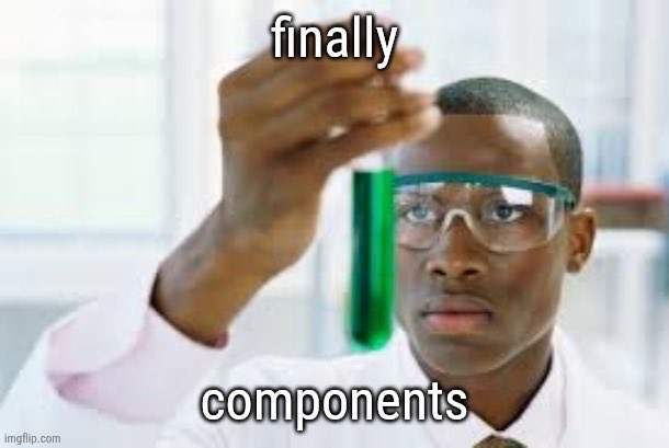 codingwithjamal's tweet image. Front-end developers after putting a HTML &lt; button &gt; tag in a JS file and then importing it into another JS file and then rendering it on the server and then hydrating it on the browser just to get the original HTML &lt; button &gt; tag again.