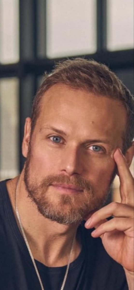 That look... those eyes... that man... speechless. 🥹♥️
<a href="/SamHeughan/">Sam Heughan</a>