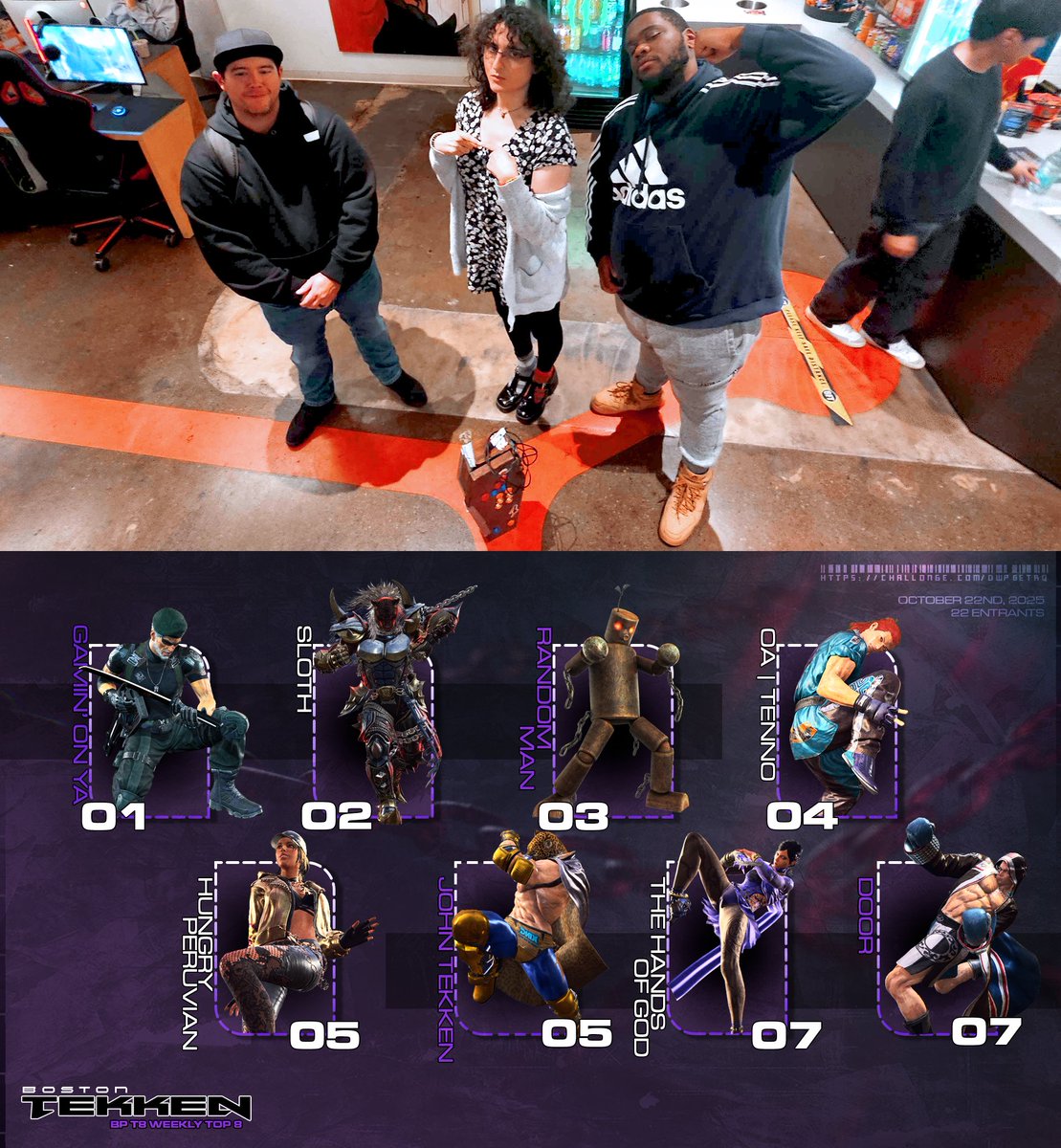 Thank you all for coming out! Lots of AKs, funny moves, some new blood being brewed, some bad blood being stewed... but ultimately there can only be ONE! 

Congrats to our @TravelingCtrl Friday Night Fight's T8 Top 3!

🥇 | <a href="/superberry4u/">Christmas Fan 15</a> 
🥈 | <a href="/MrSloth_420/">Mr Sloth</a> 
🥉 | <a href="/AffectTK/">LMNY | RandomMan</a>