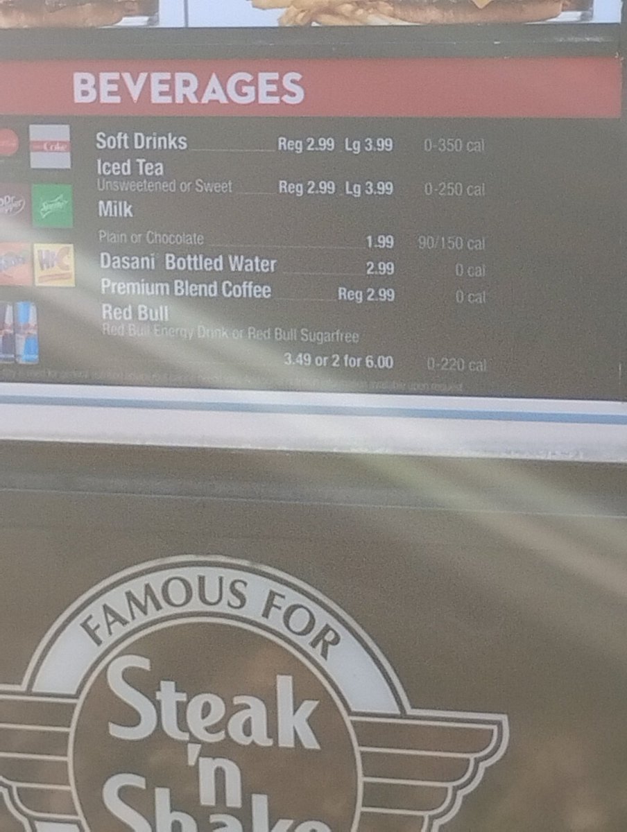 They even have milk and <a href="/redbull/">Red Bull</a> on their main drink menu.
